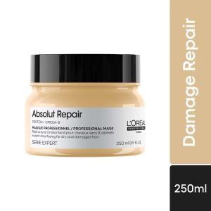 L'Oreal Professionnel Absolut Repair Mask For Dry and Damaged Hair 250 ml With Protein & Omega-9