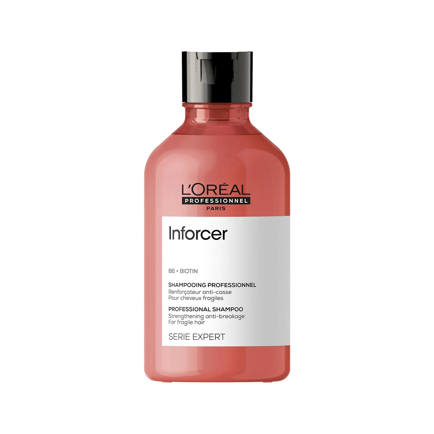 L'Oreal Professionnel Inforcer Shampoo for Reduced Hair Breakage 300 ml | With Biotin & Vitamin B6 - Image 8